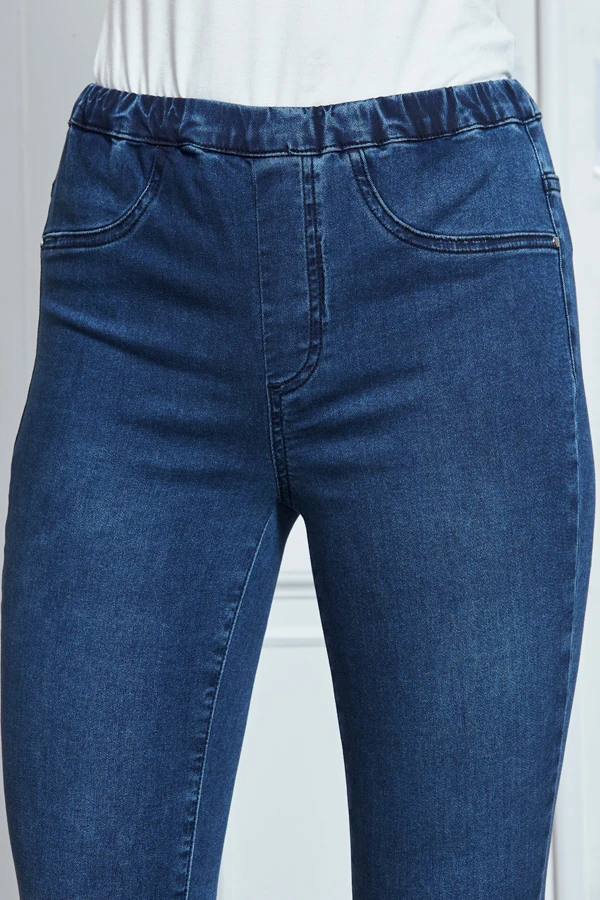 Mid Blue Perfect Jeggings - Image 5