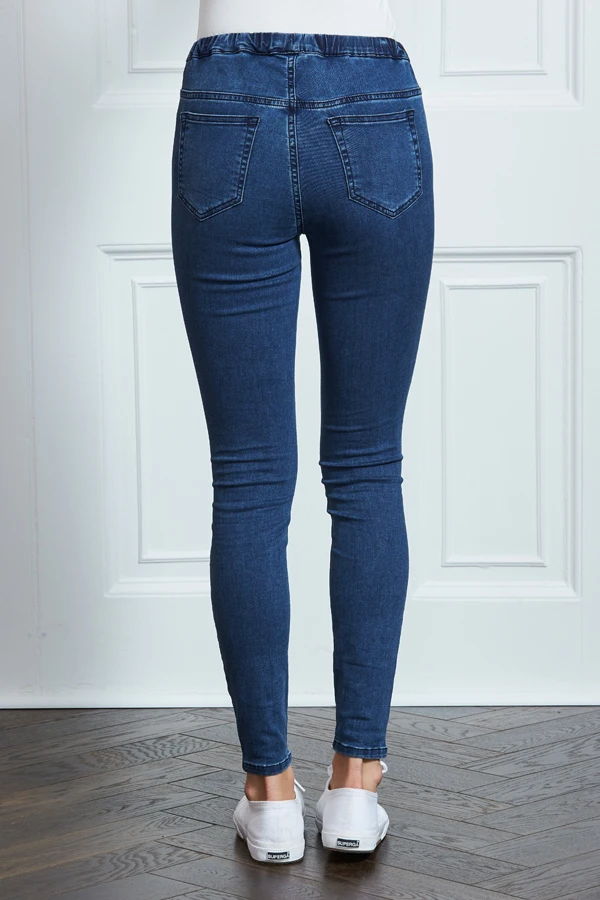 Mid Blue Perfect Jeggings - Image 4