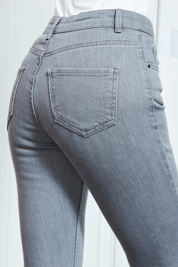 Light Grey Perfect Skinny Jeans - Image 6