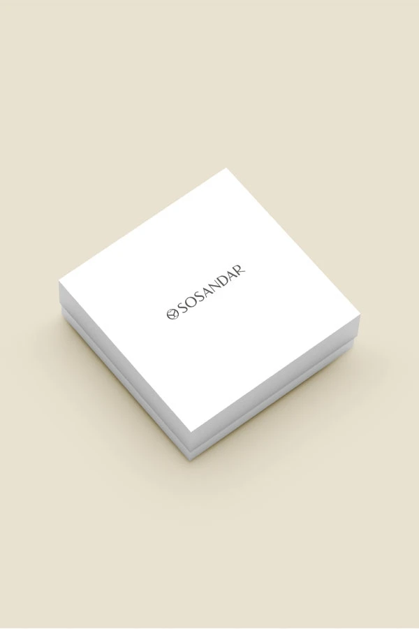 Gold Toggle Detail Pearl Necklace - Image 3