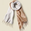 Camel & Grey Super Soft Scarf